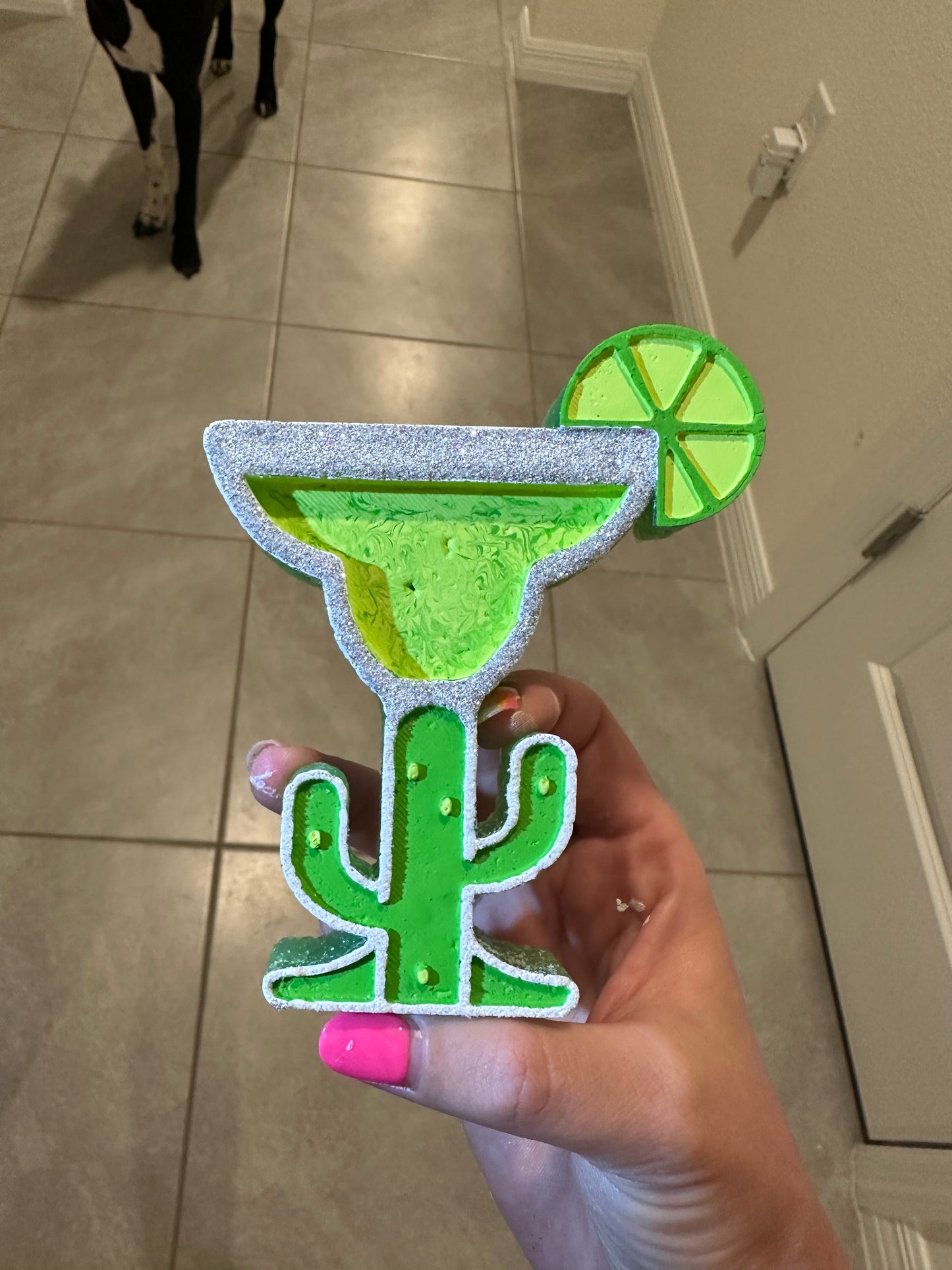 Margarita drink cactus