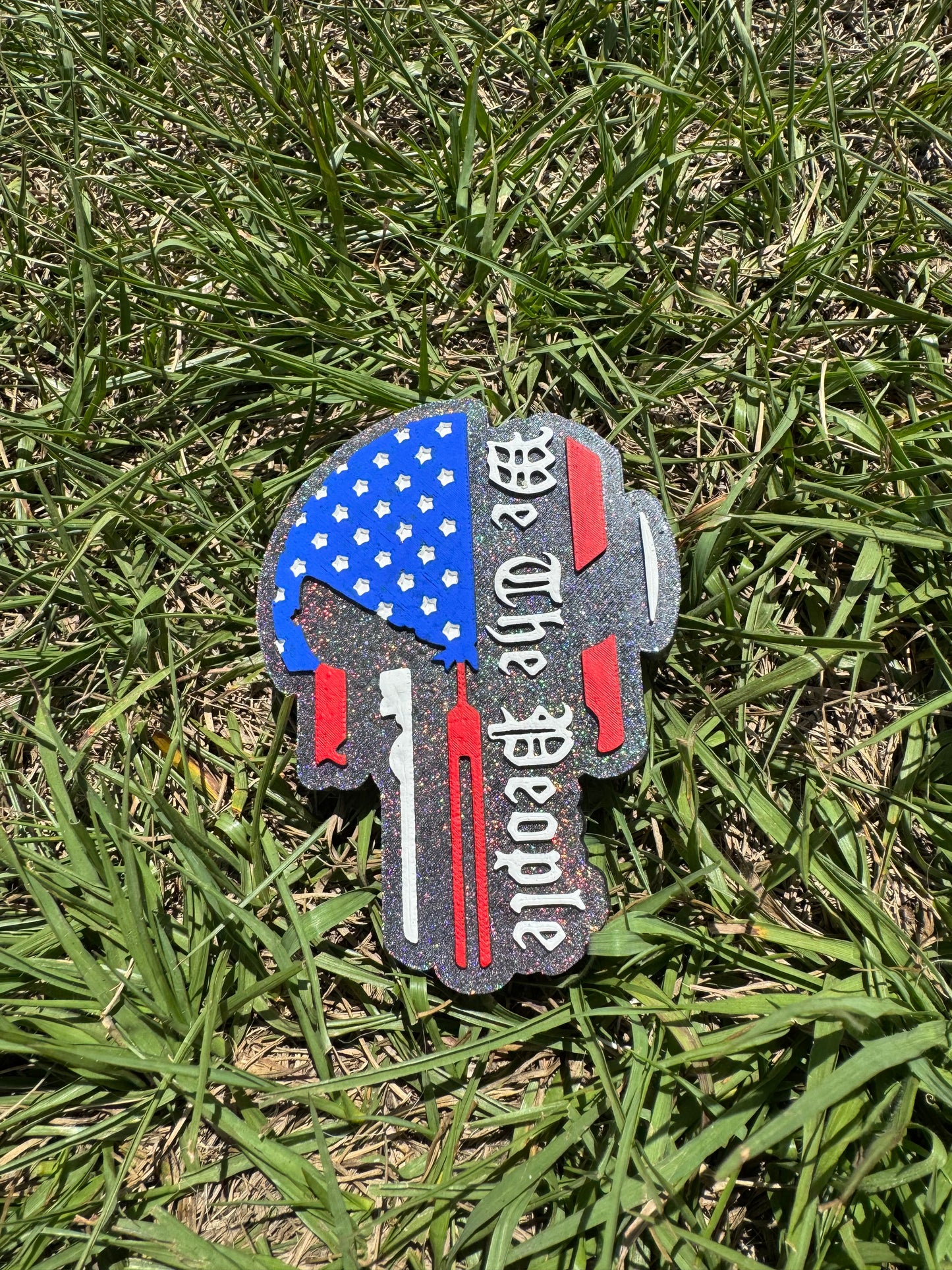 We The People Skull