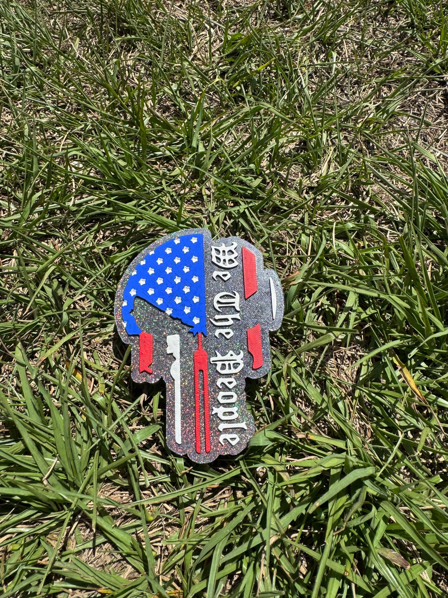 We The People Skull