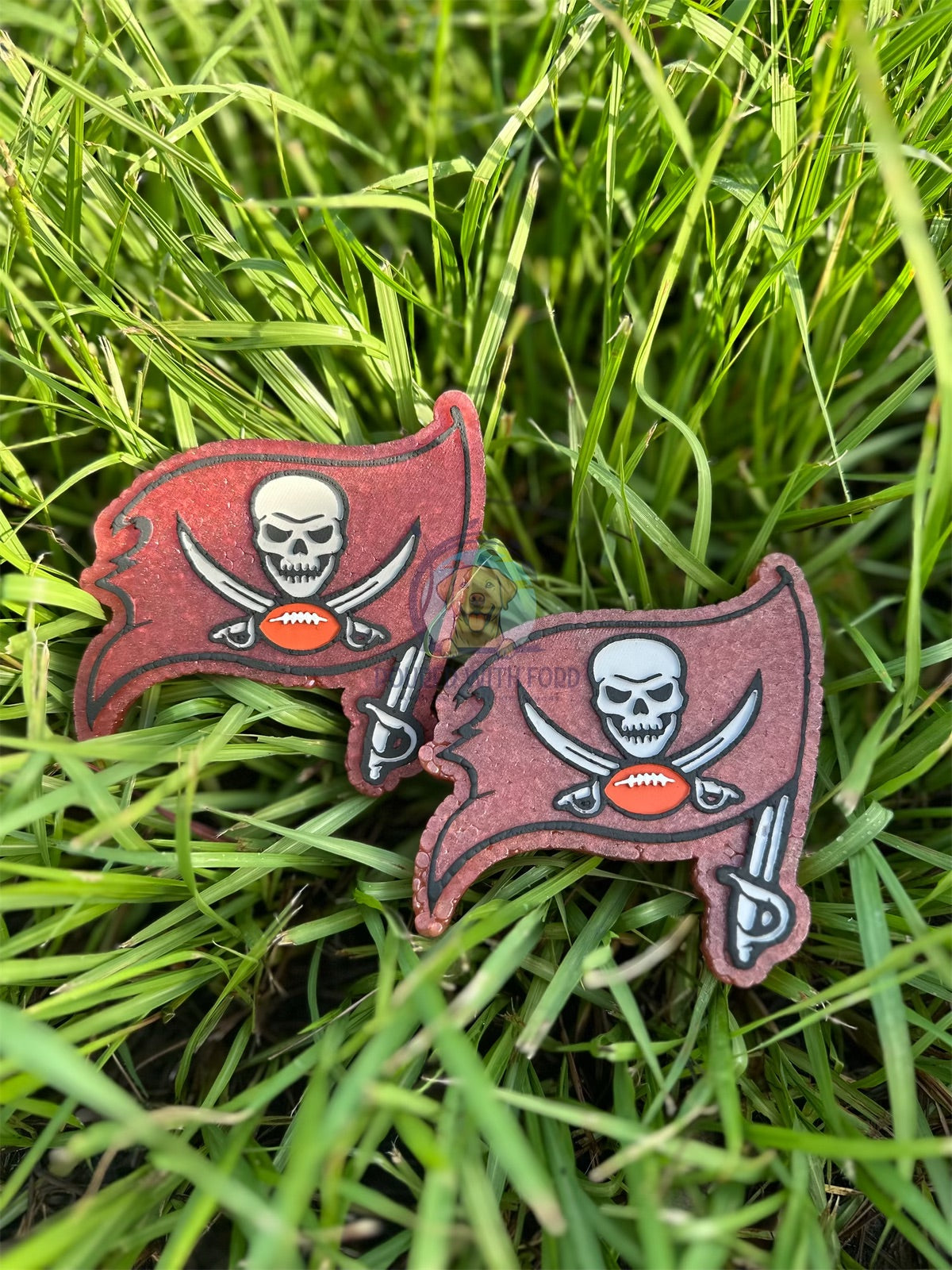 Bucs flag car freshie