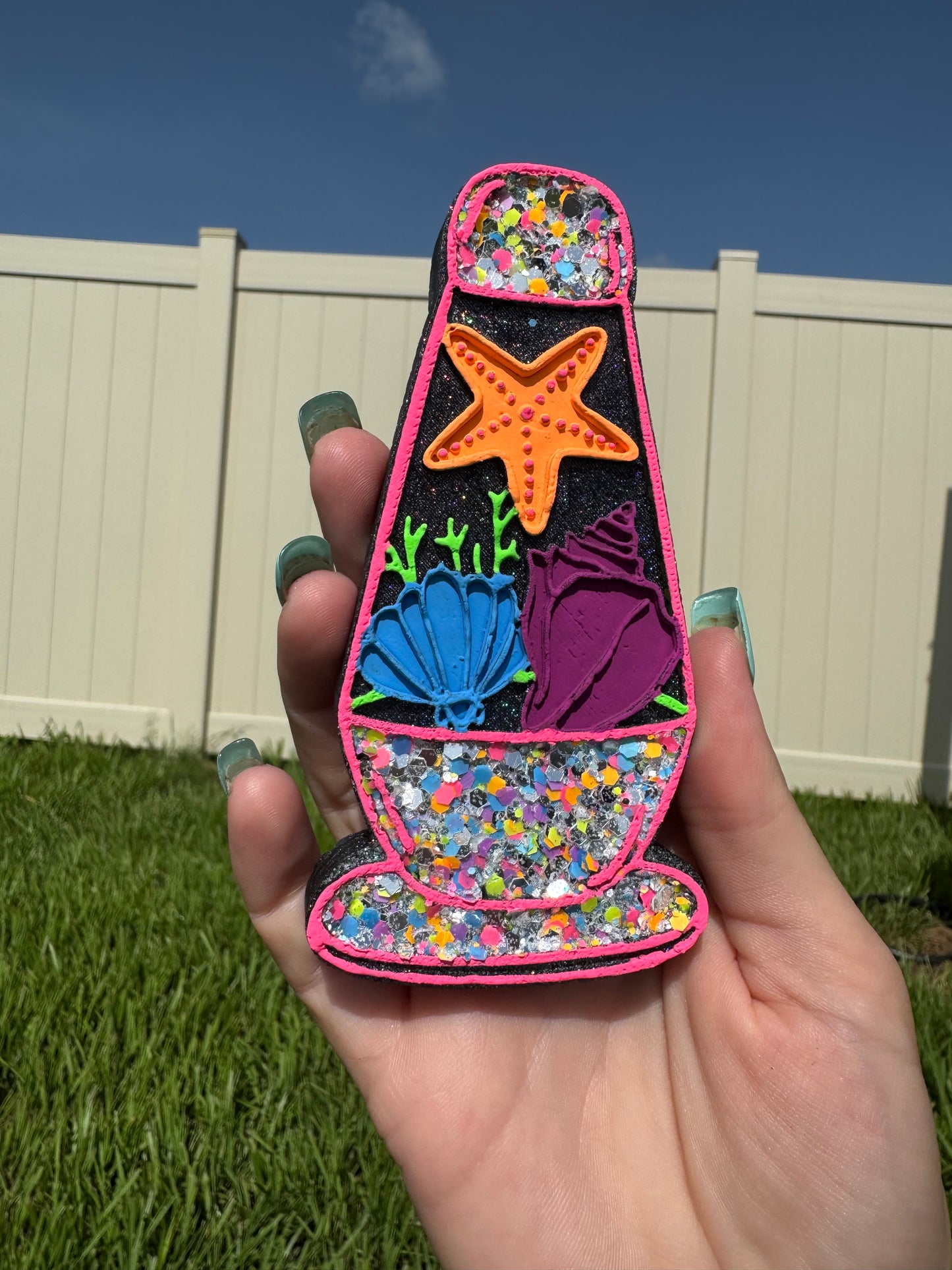Beachy Lava Lamp