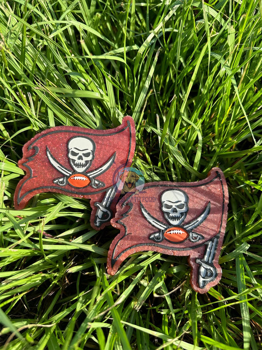 Bucs flag car freshie