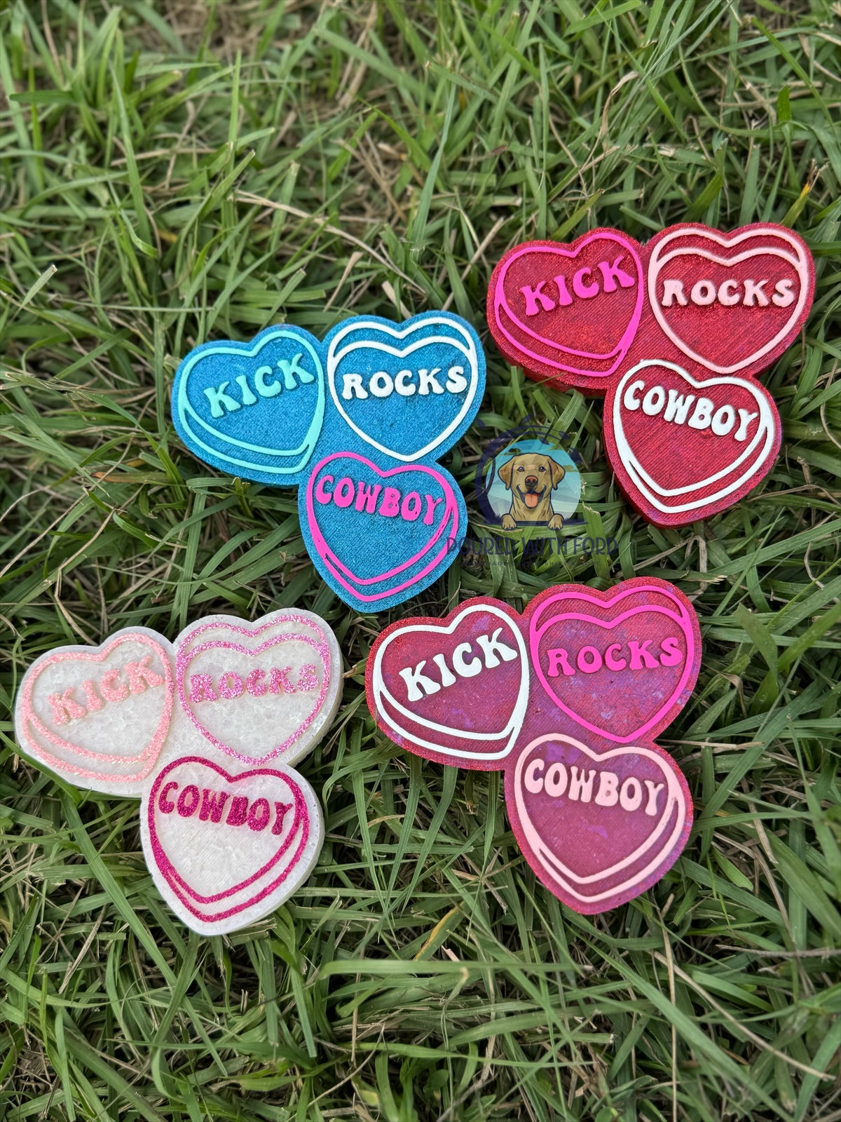 Kick rocks Cowboy hearts