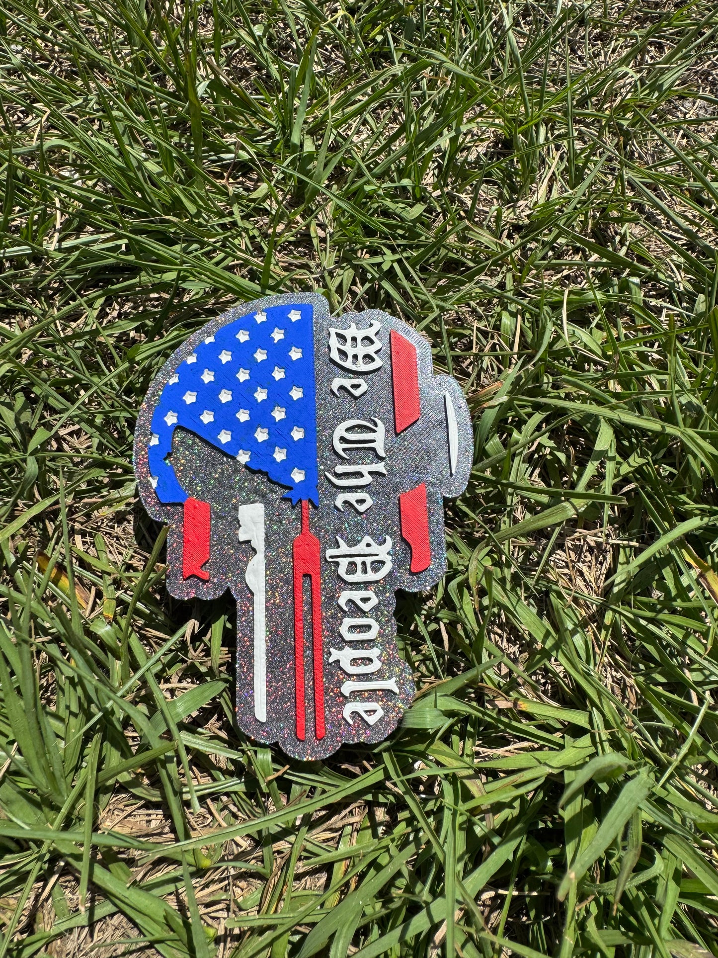 We The People Skull