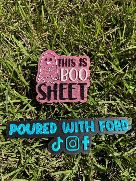 Ghost Boo Sheet Freshie