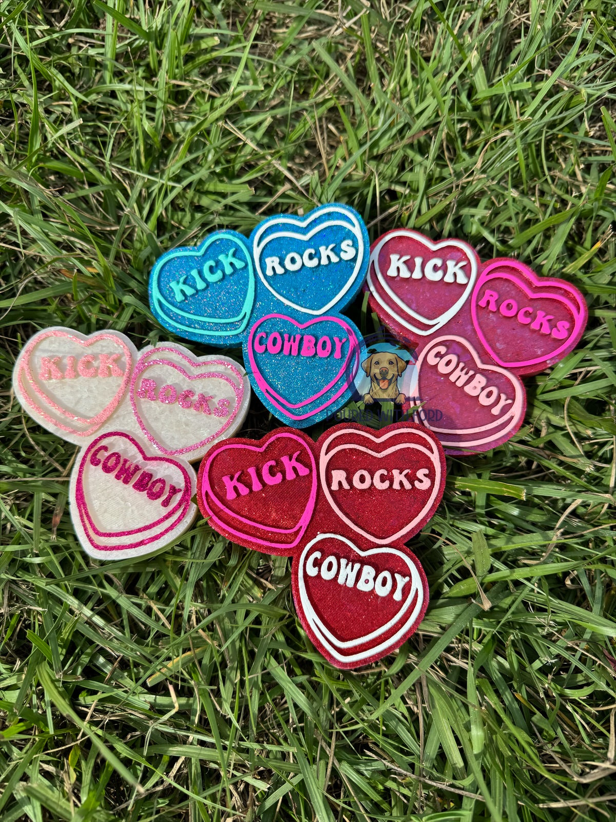 Kick rocks Cowboy hearts