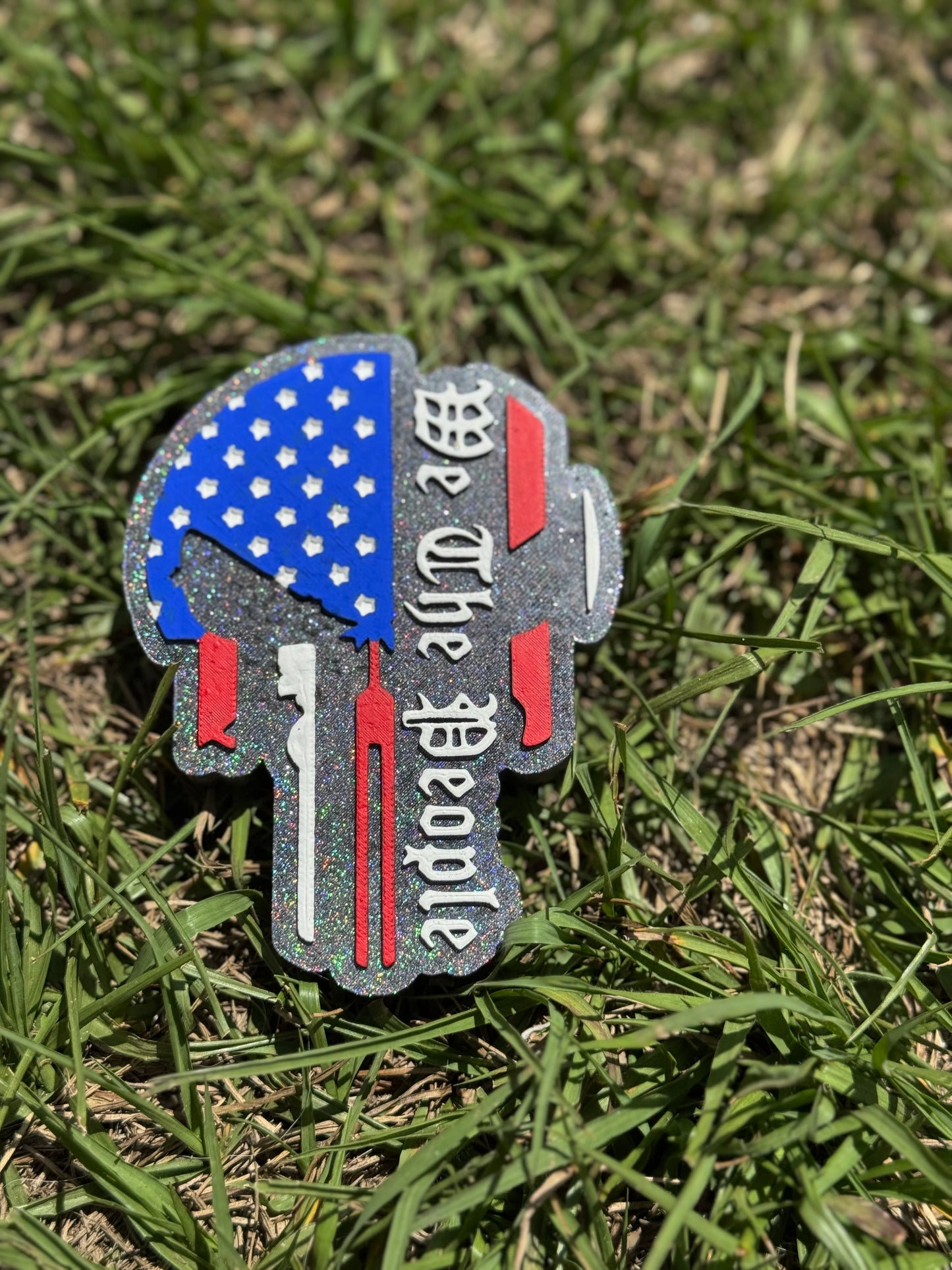 We The People Skull