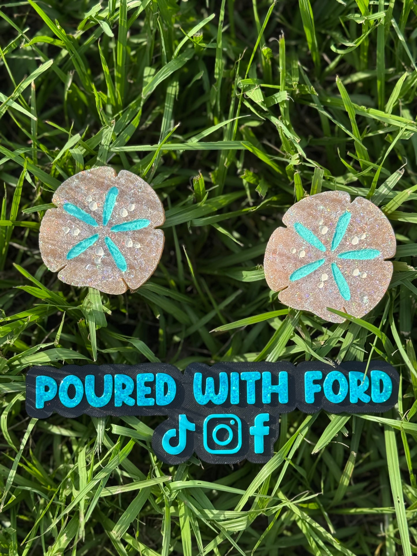 Sand Dollar Vent Clips