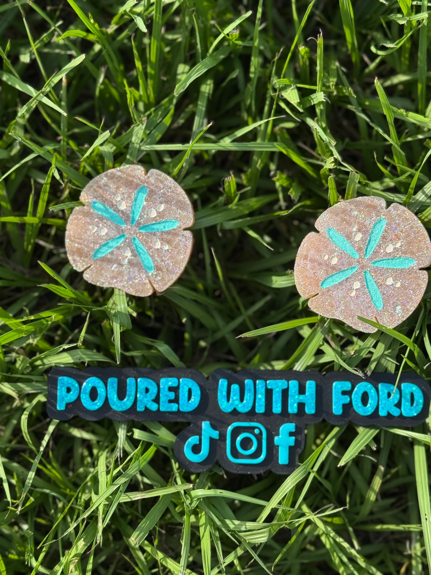 Sand Dollar Vent Clips
