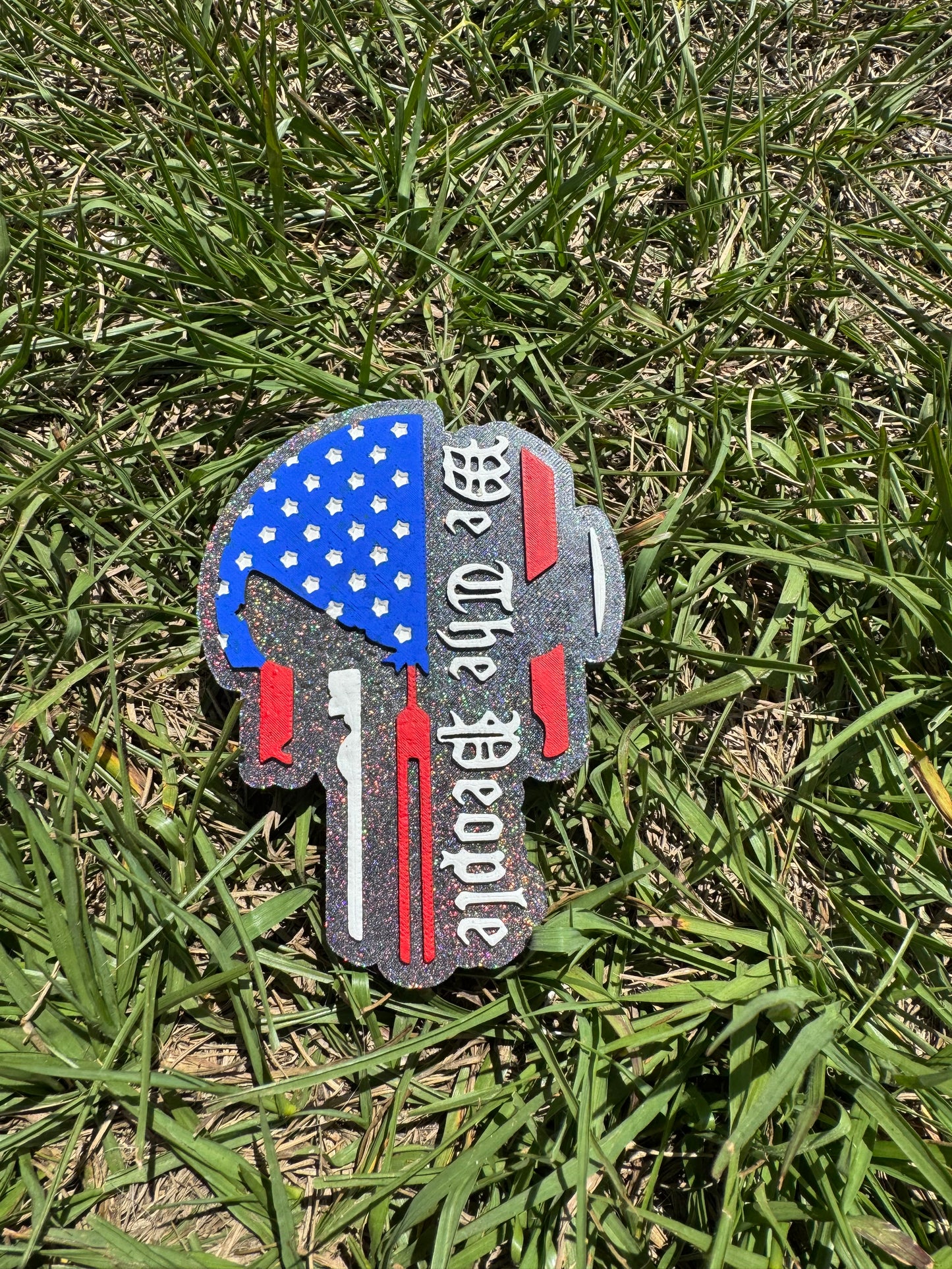 We The People Skull