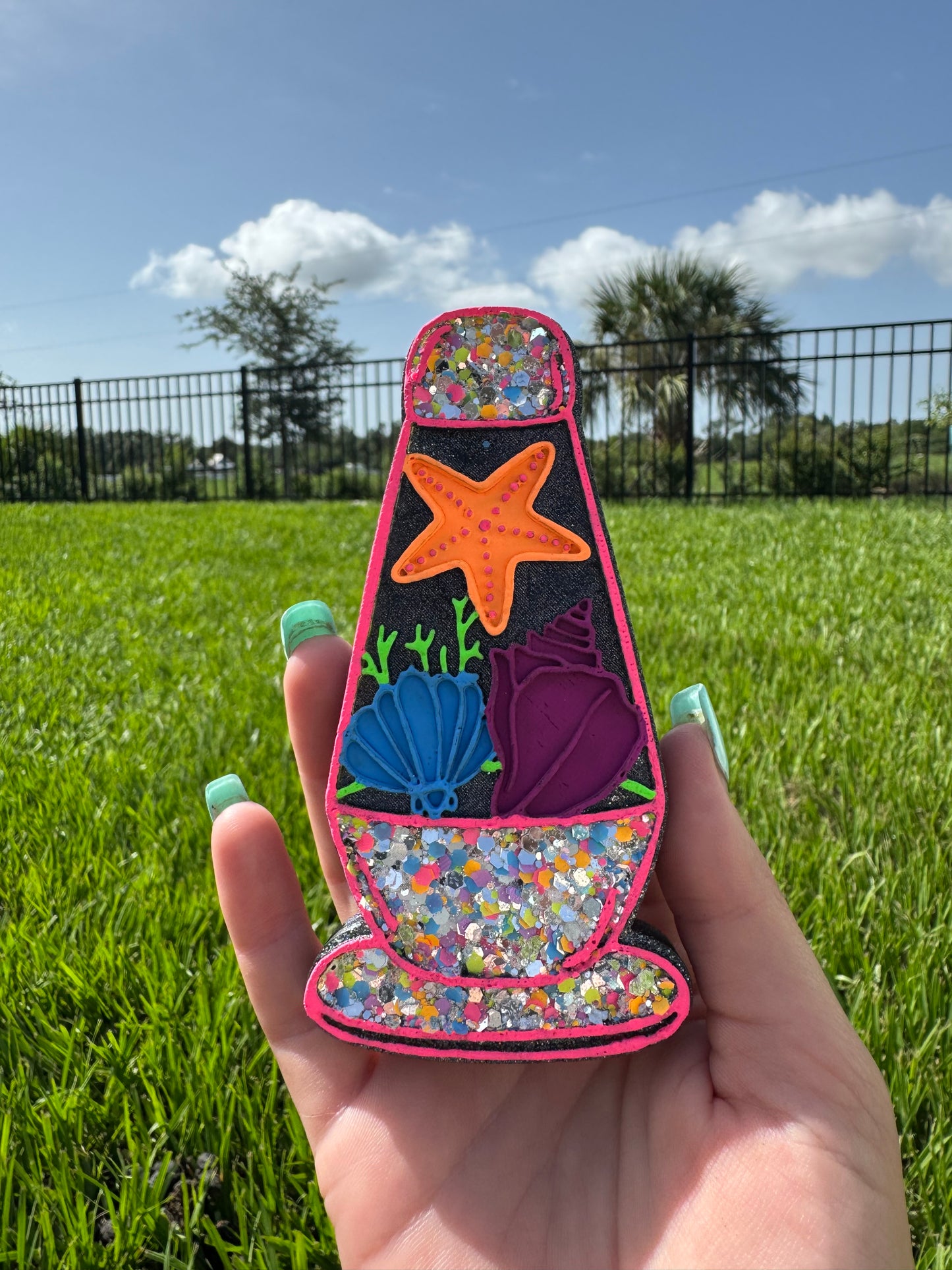 Beachy Lava Lamp