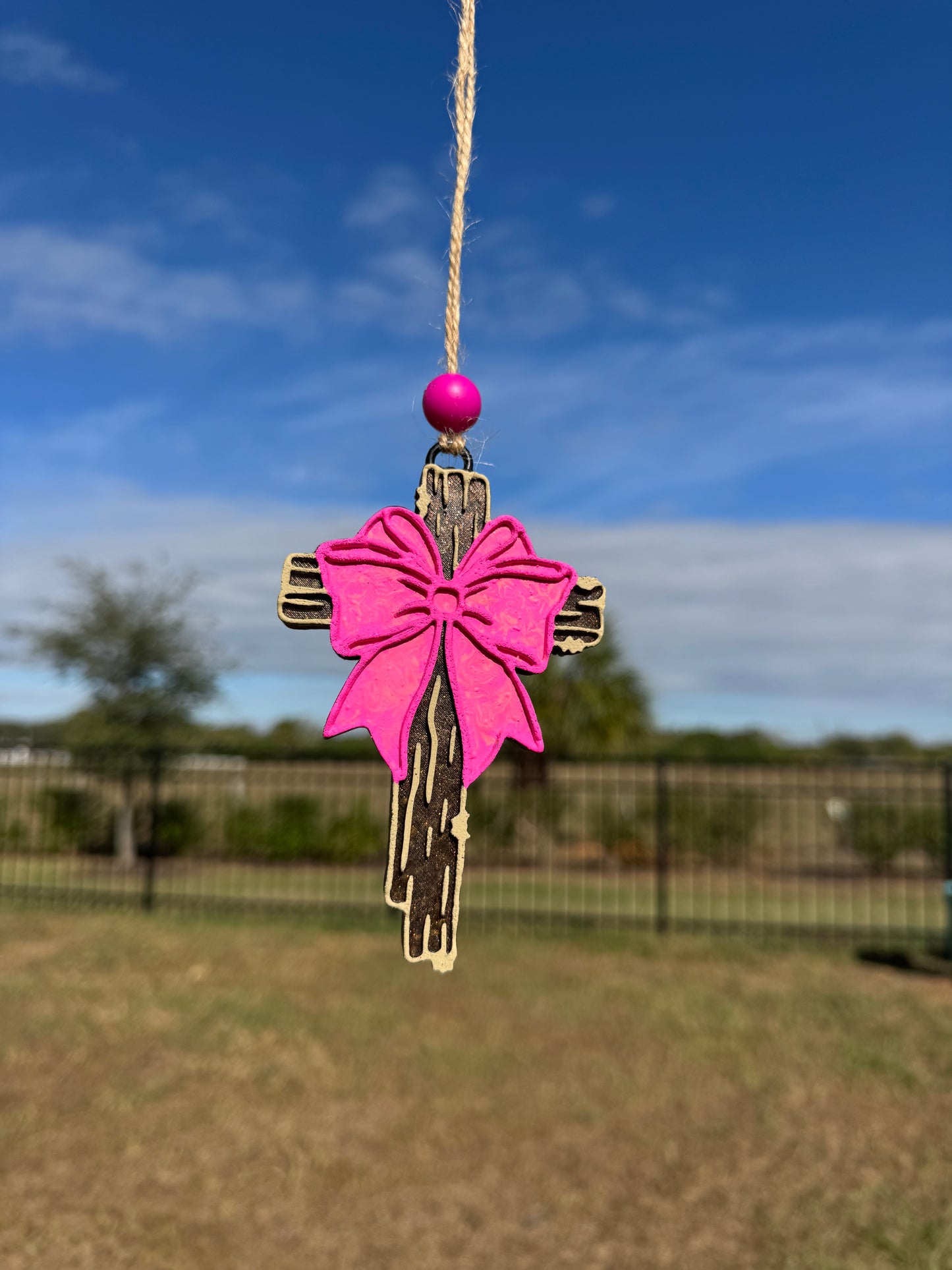 Cross with bow