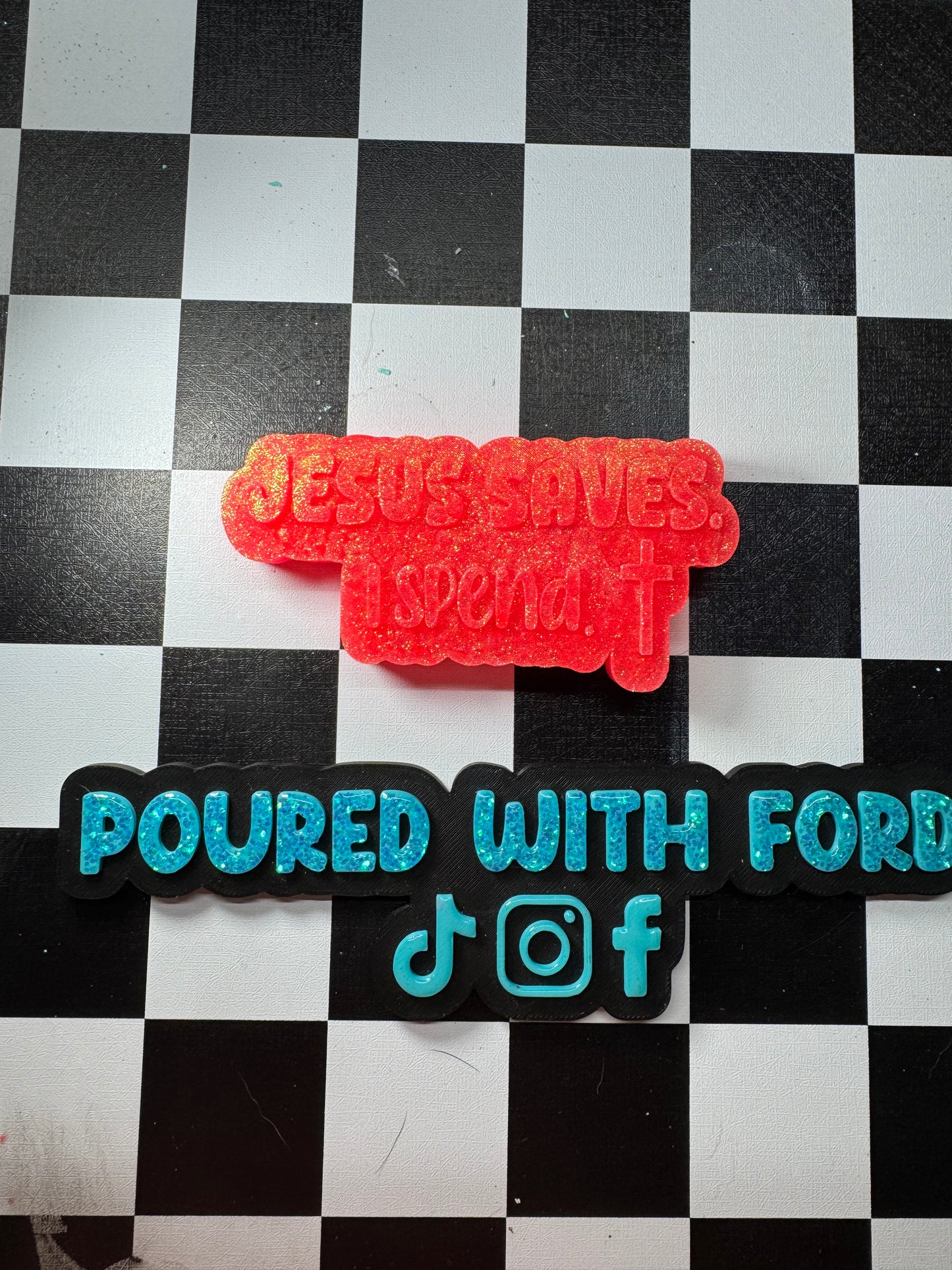 Jesus saves, I spend