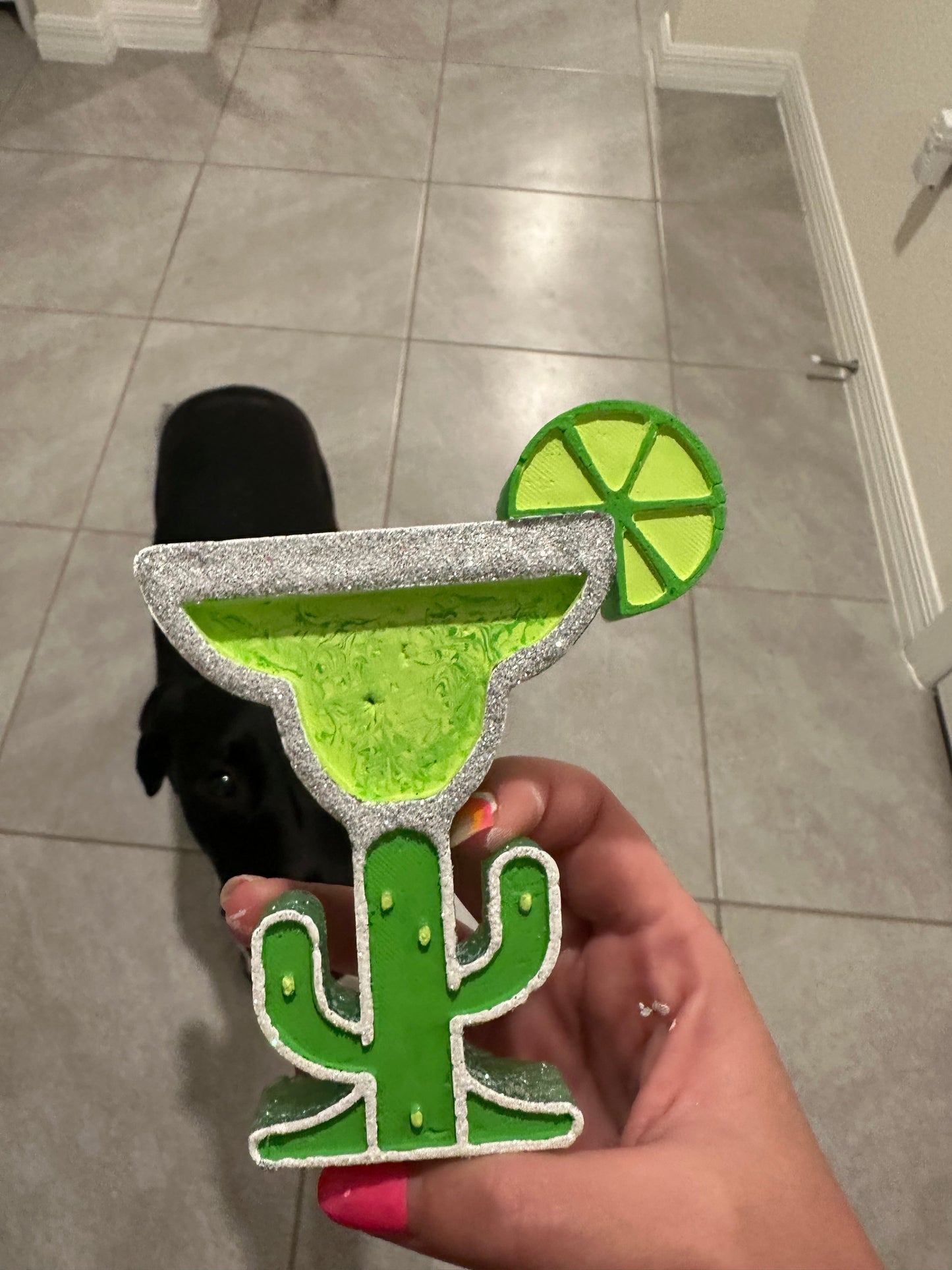 Margarita drink cactus