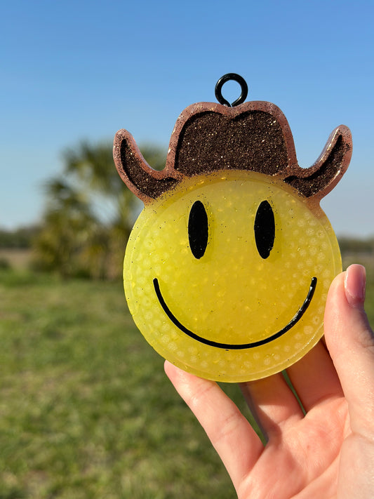 Cowboy Smiley Freshie
