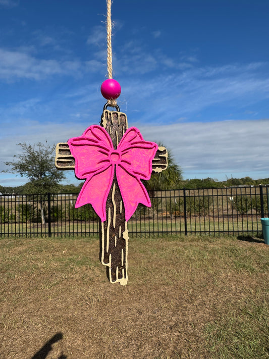 Cross with bow