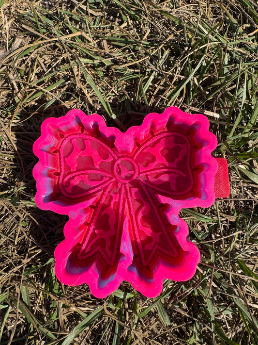 Cow Christmas bow