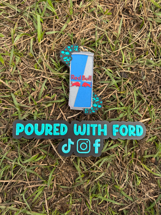 Turquoise Redbull