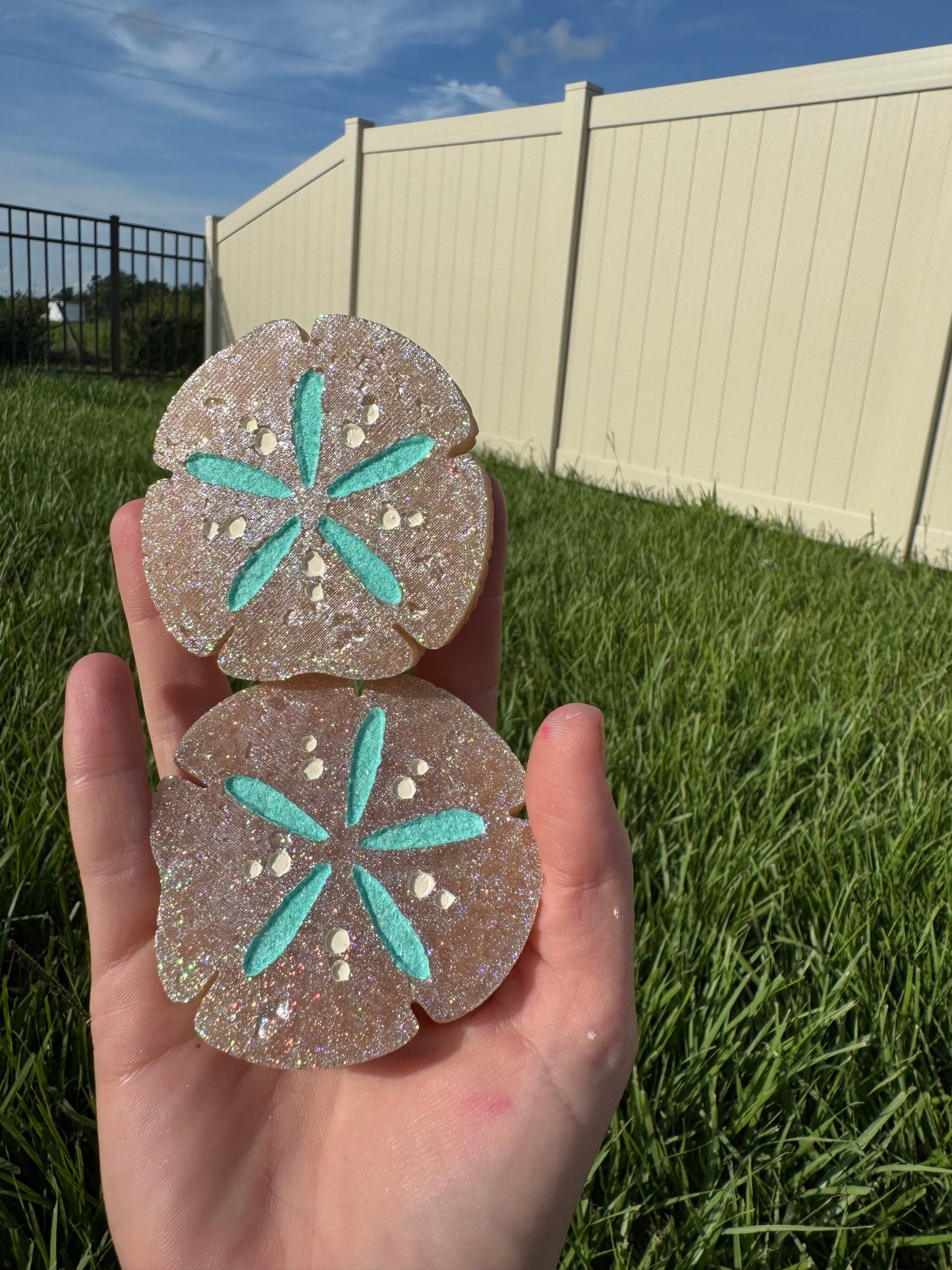 Sand Dollar Vent Clips