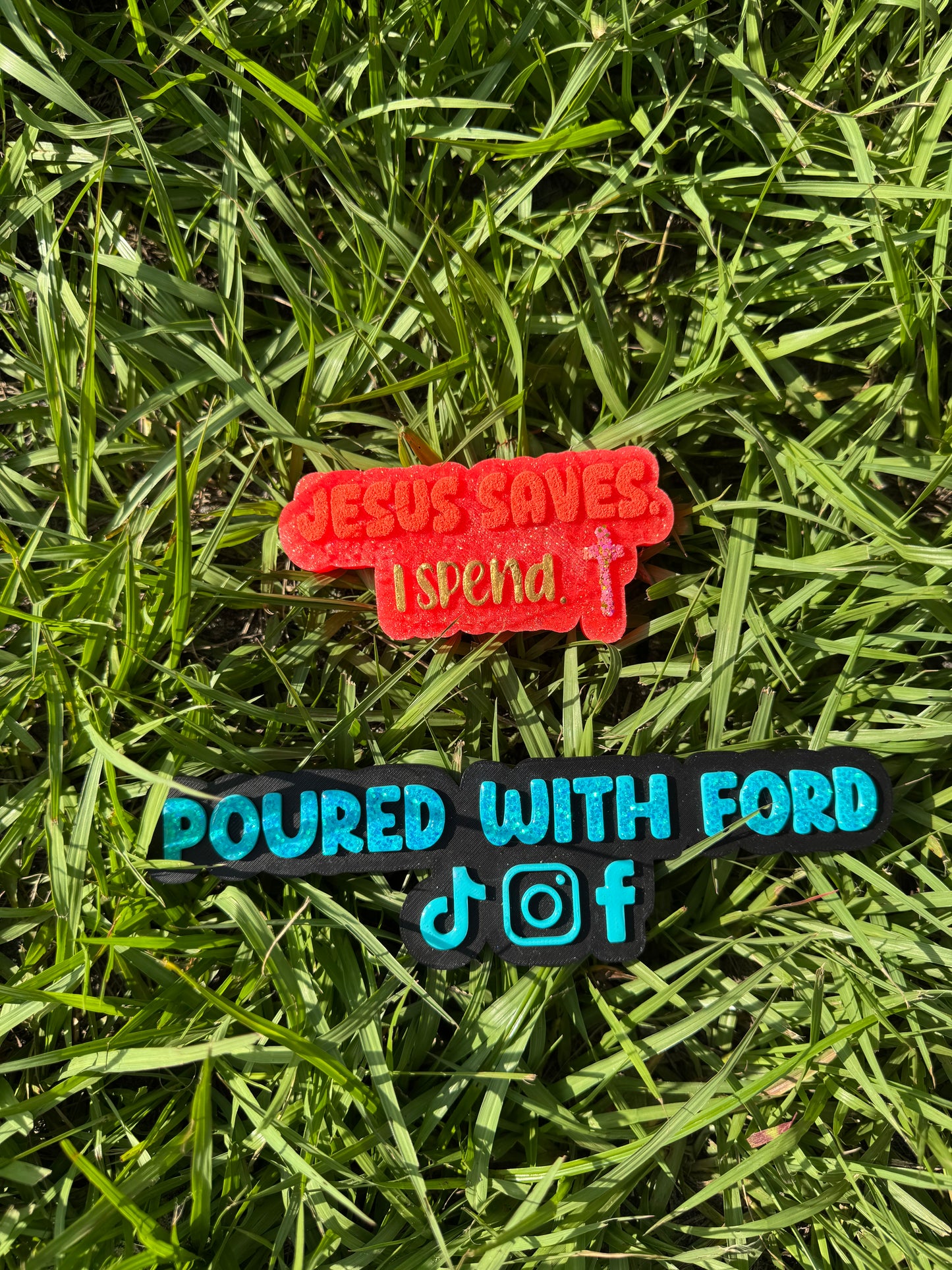 Jesus saves, I spend