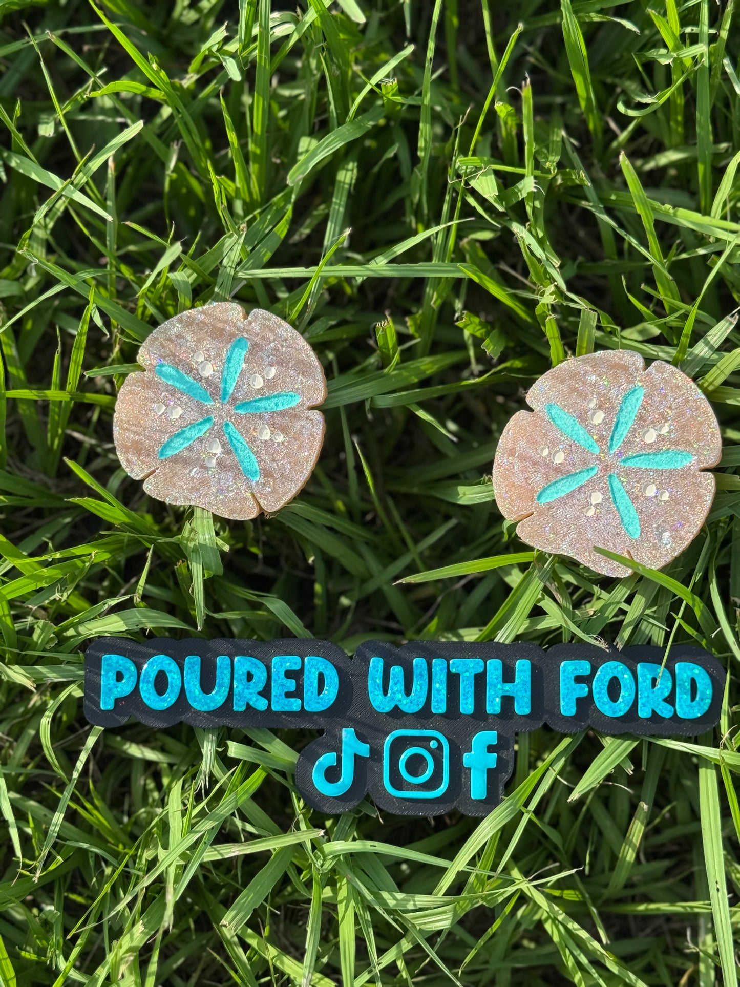 Sand Dollar Vent Clips
