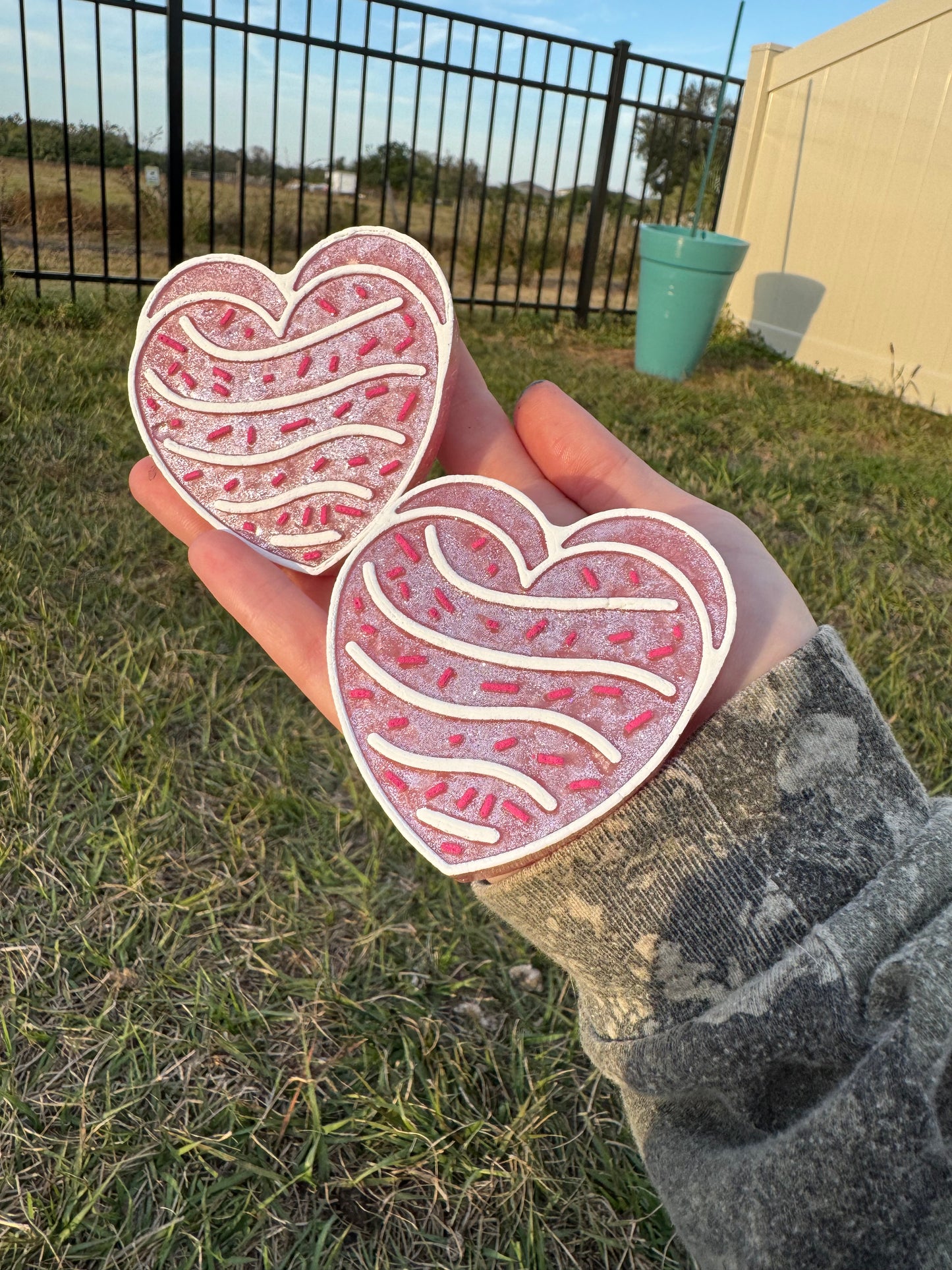 Heart cake