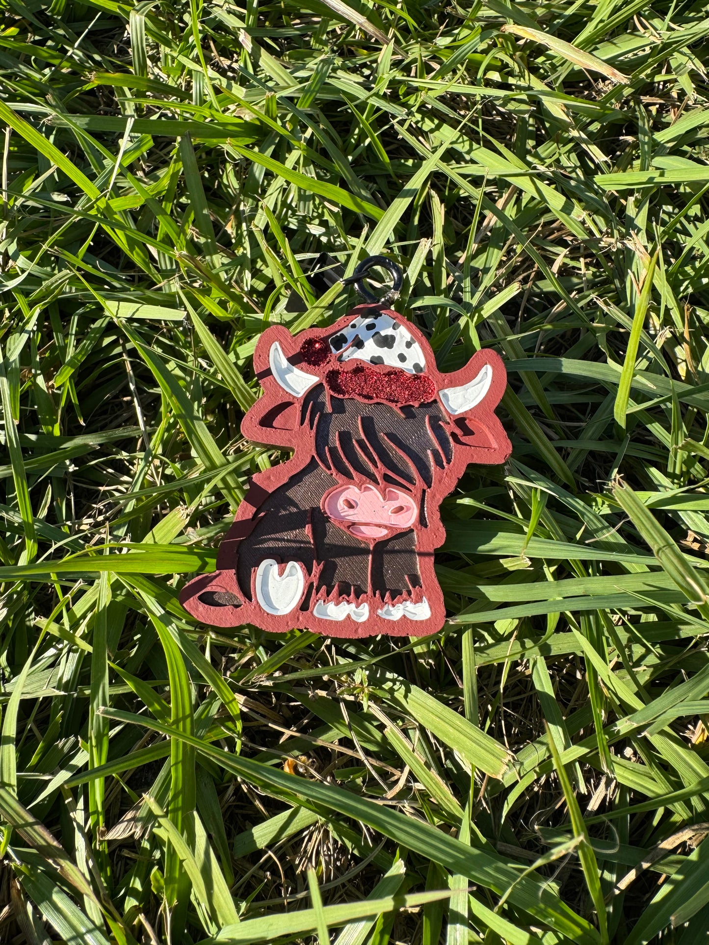 Christmas Highland Cow