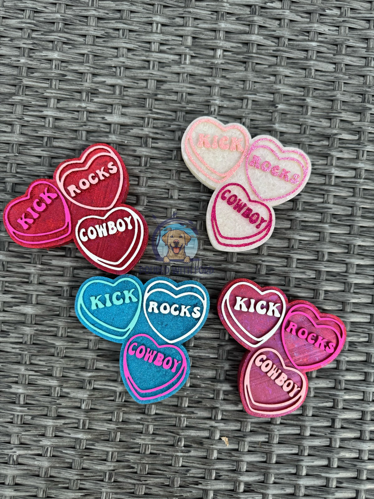 Kick rocks Cowboy hearts