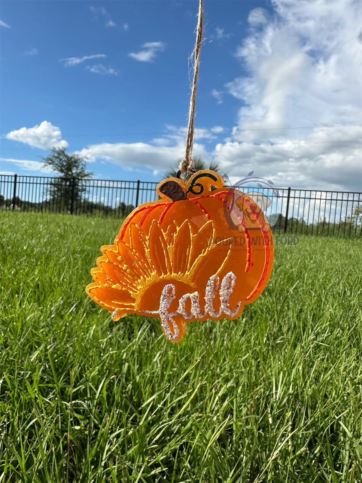 Fall sunflower pumpkin freshie