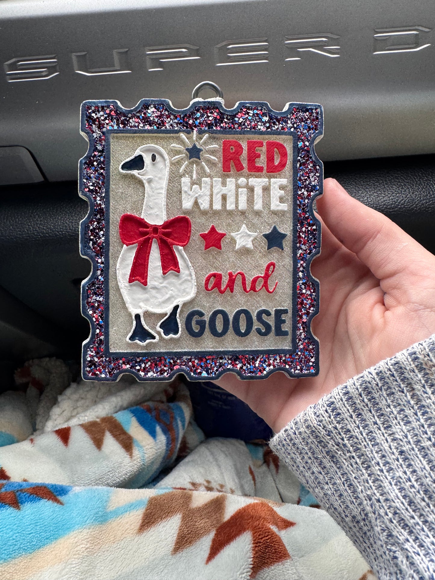 Red, white, & Goose