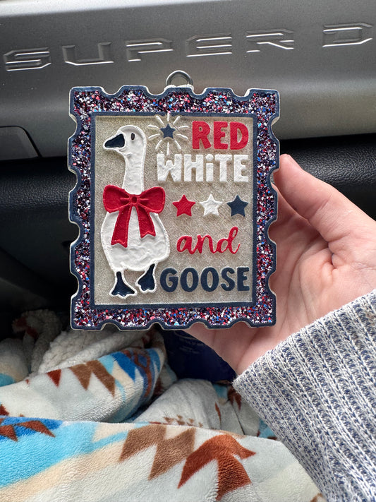 Red, white, & Goose