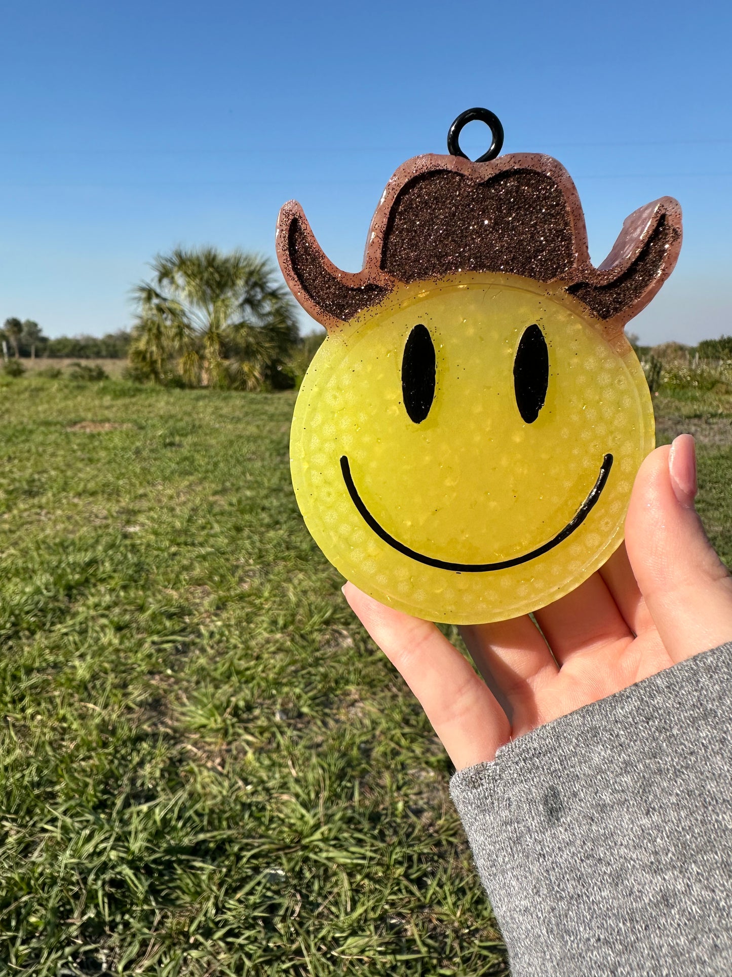 Cowboy Smiley Freshie