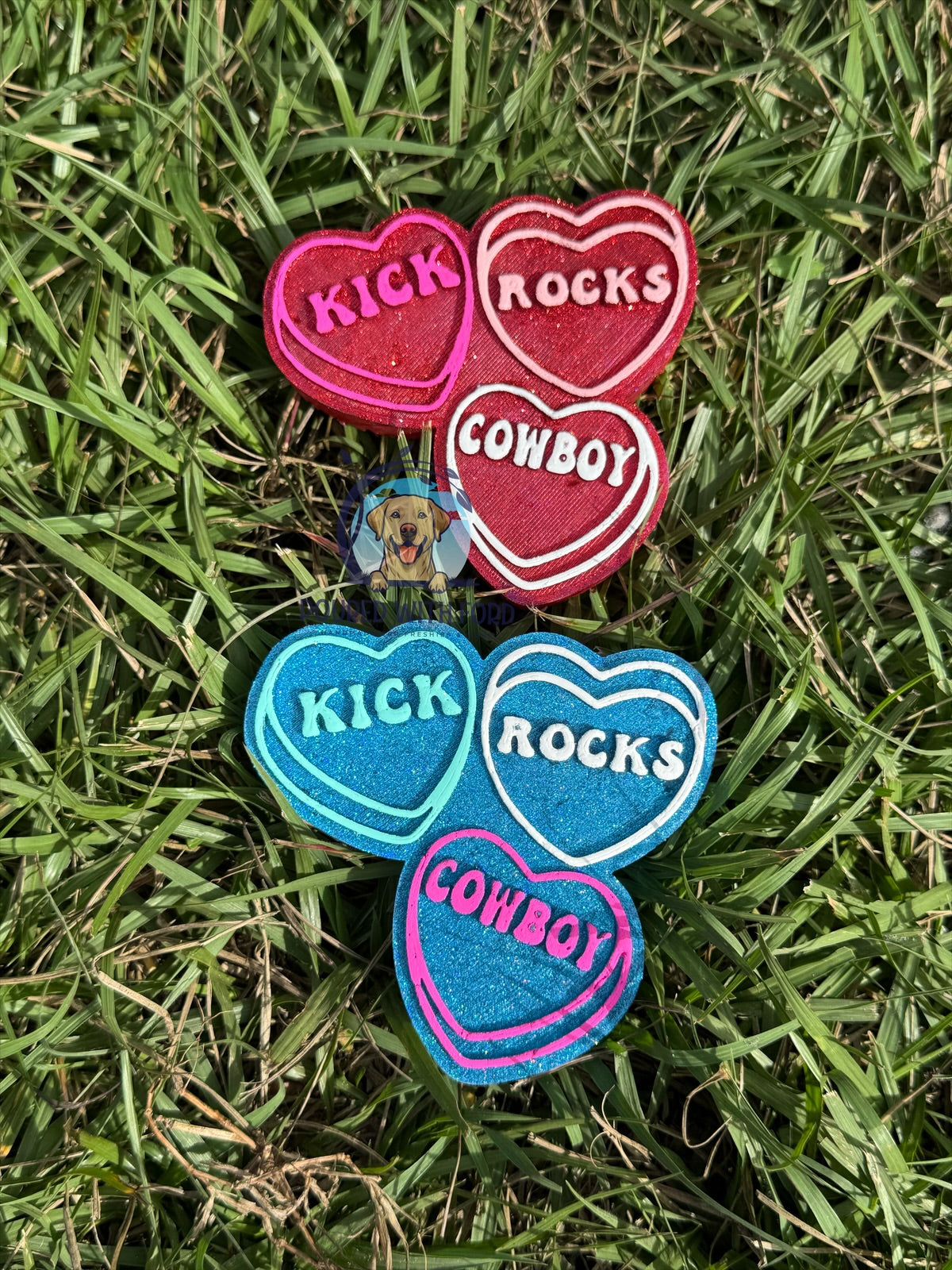 Kick rocks Cowboy hearts