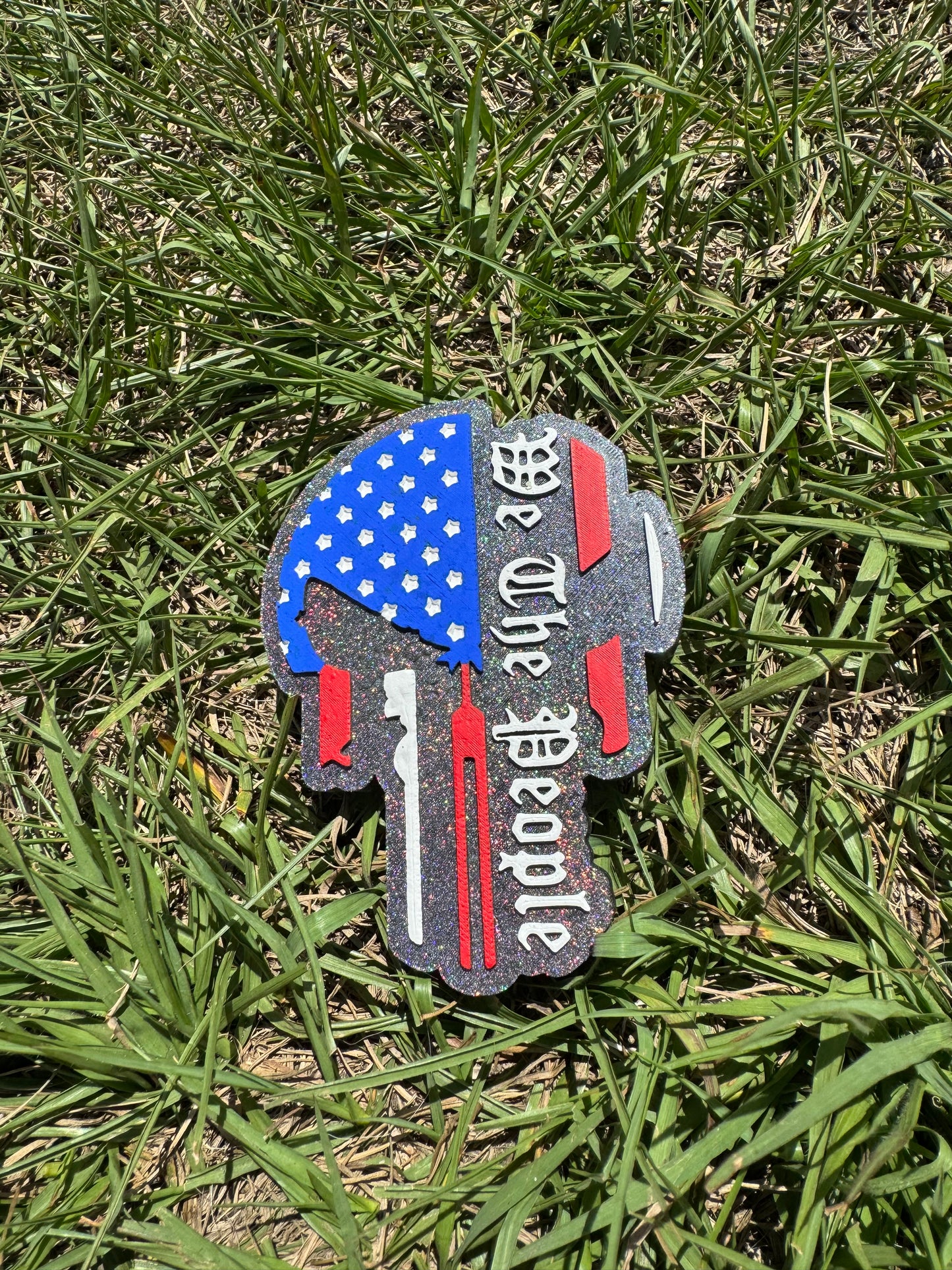 We The People Skull