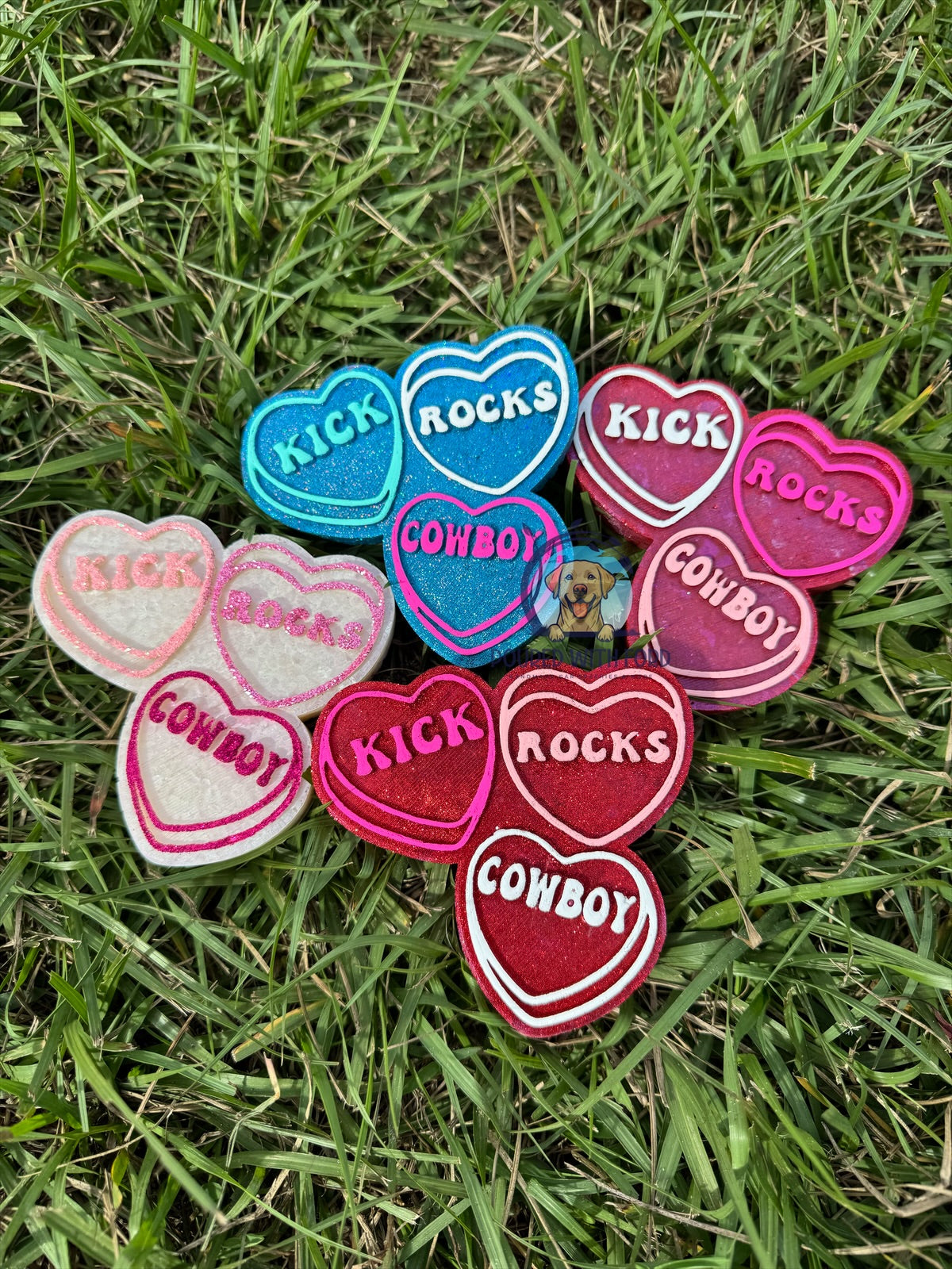 Kick rocks Cowboy hearts