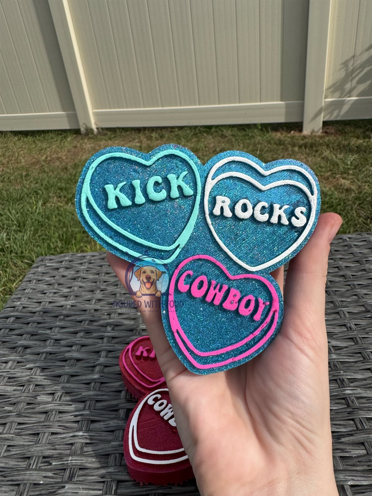 Kick rocks Cowboy hearts