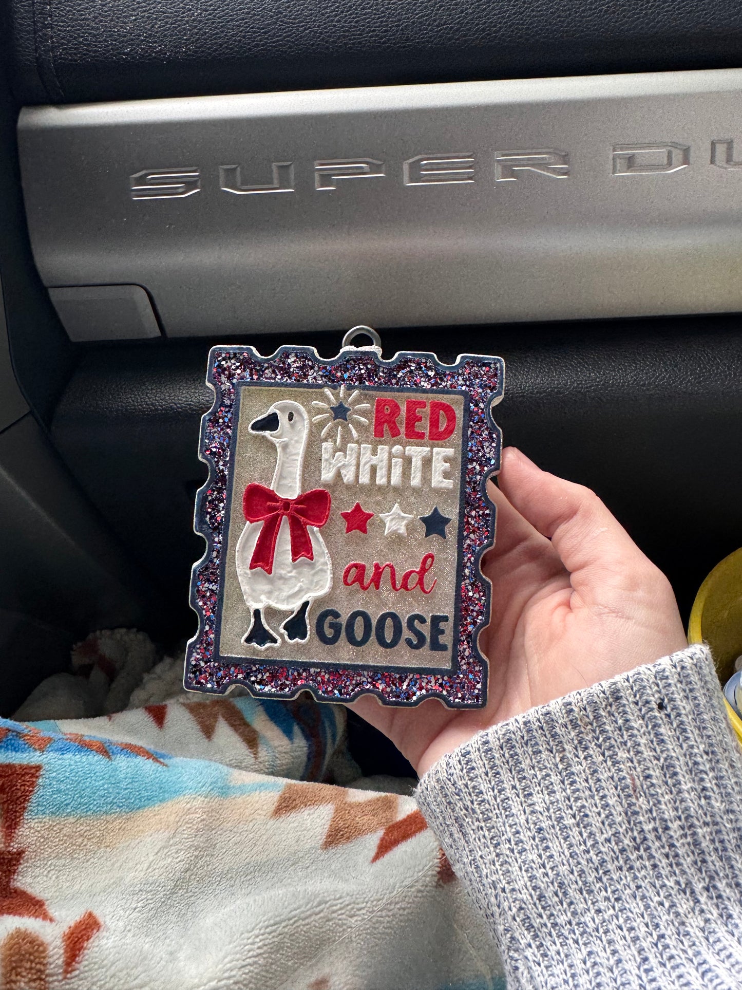 Red, white, & Goose